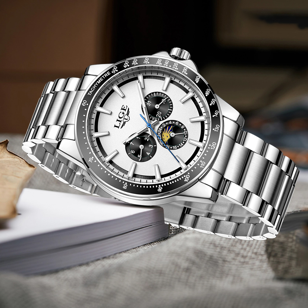LIGE Business Men Watches Lumi - Smartwatch Watches Brands For Men avis et prix