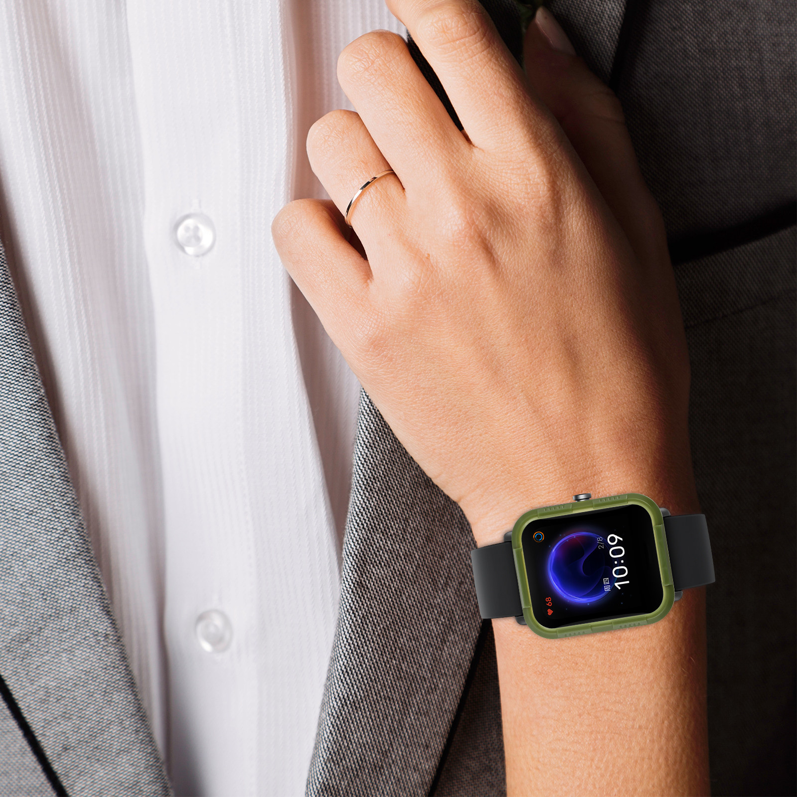 1Pcs Smart Watch Protective Ca - Watch Smartwatch avis et prix