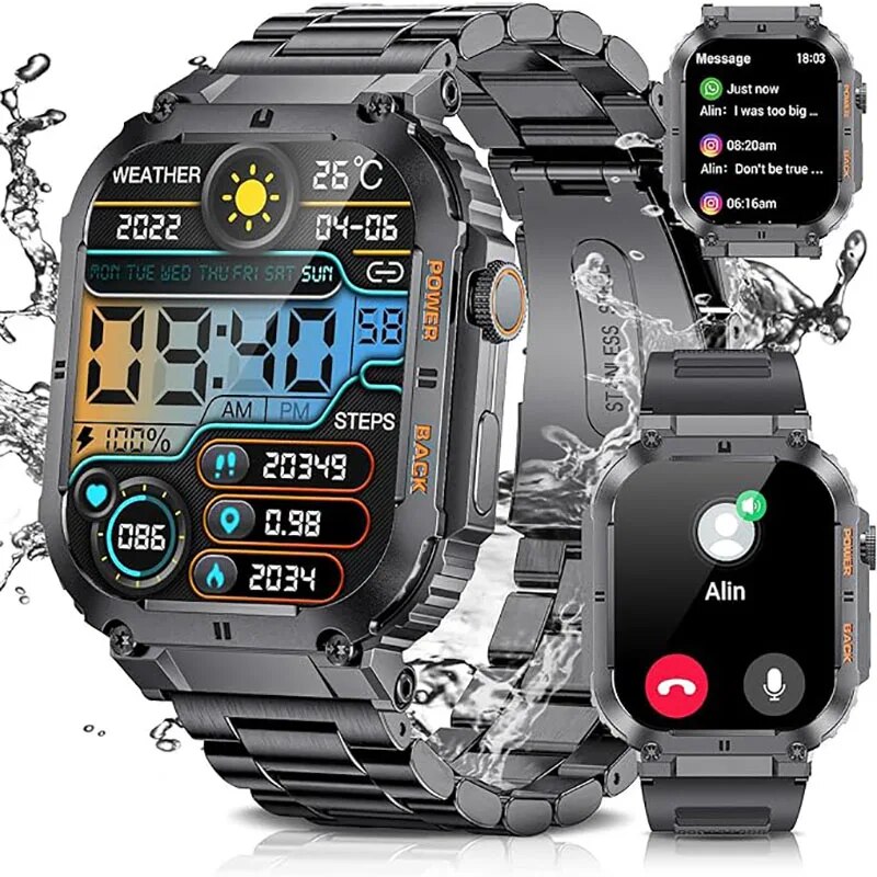 LIGE Outdoor Sports Fitness Sm - Smartwatch Watches For Men Digital avis et prix