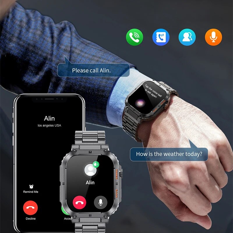 LIGE Outdoor Sports Fitness Sm - Smartwatch Watches For Men Digital avis et prix