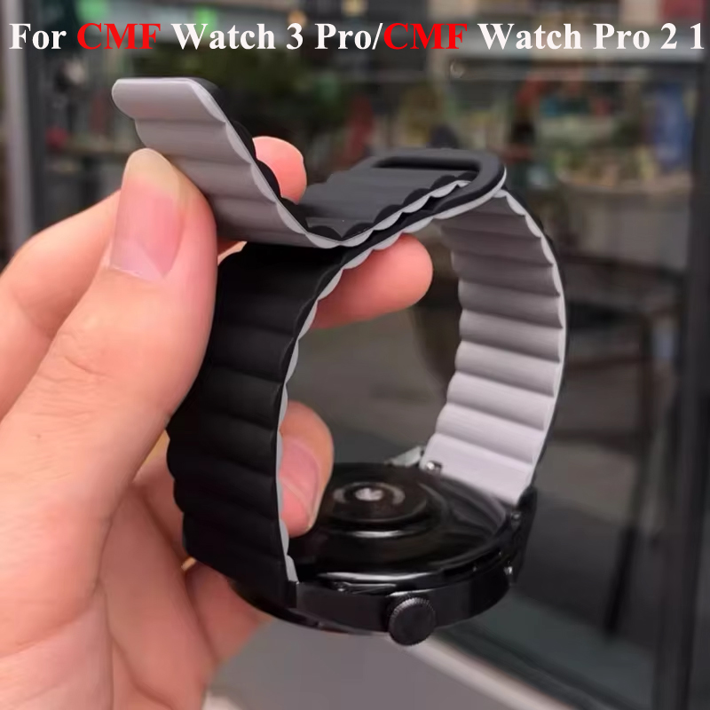 22mm Magnetic Silicone Band Fo - Smartwatch Nothing Watches avis et prix
