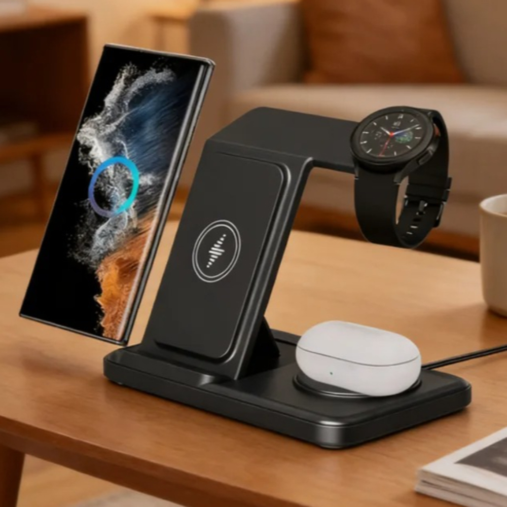 3 IN 1 Wireless Charger Statio - Watches Smartwatch Samsung avis et prix
