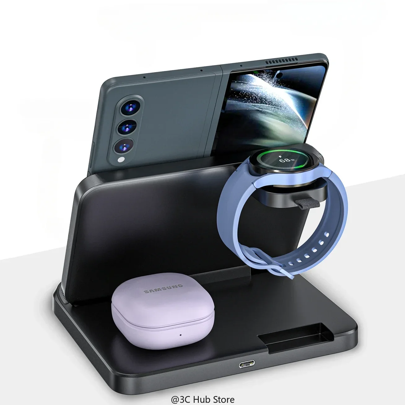Foldable Wireless Charger Stan - Watches Smartwatch Samsung avis et prix