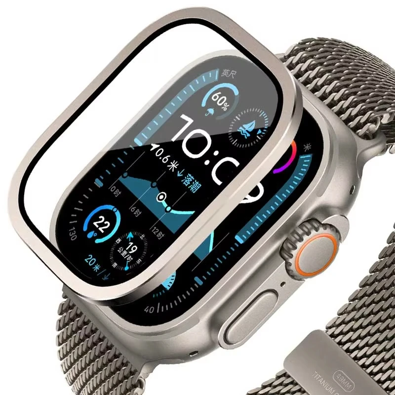 Tempered Glass for Apple Watch - Smartwatch Watches For Men avis et prix