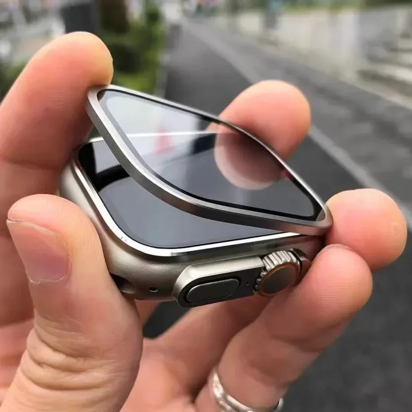 Tempered Glass for Apple Watch - Smartwatch Watches For Men avis et prix
