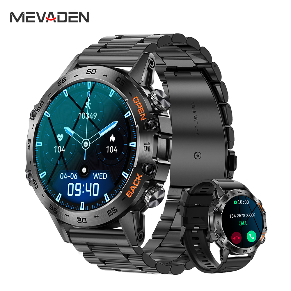 MEVADEN Steel 1.39 inch Men Lu - Smartwatch Health Watches For Men avis et prix