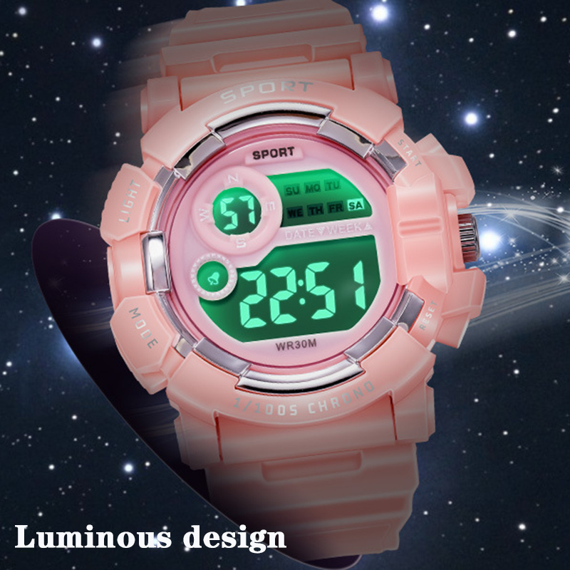 YIKAZE Kids Watches Fashion Lu - Smartwatch Watches For Kid Boy With Alarm avis et prix