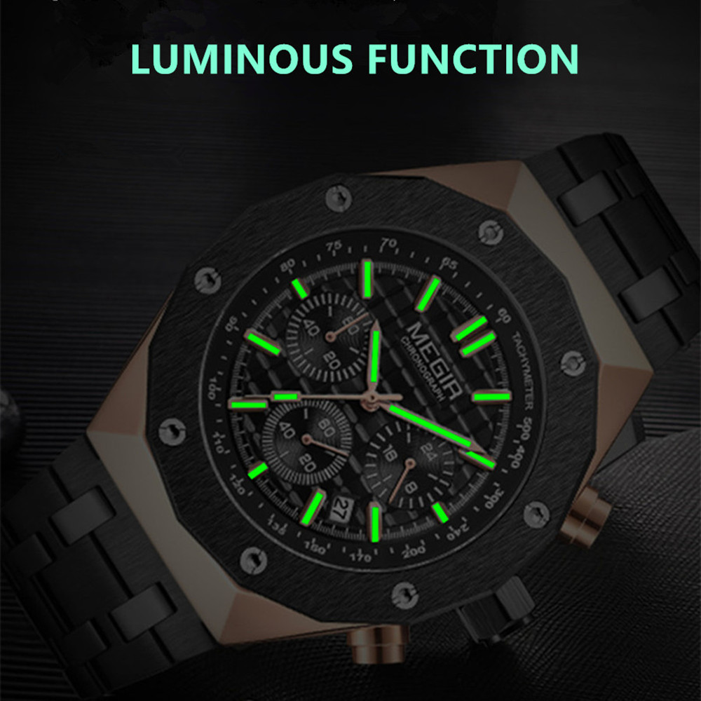 MEGIR Chronograph Luxury Men S - Smartwatch Watches For Men Digital avis et prix