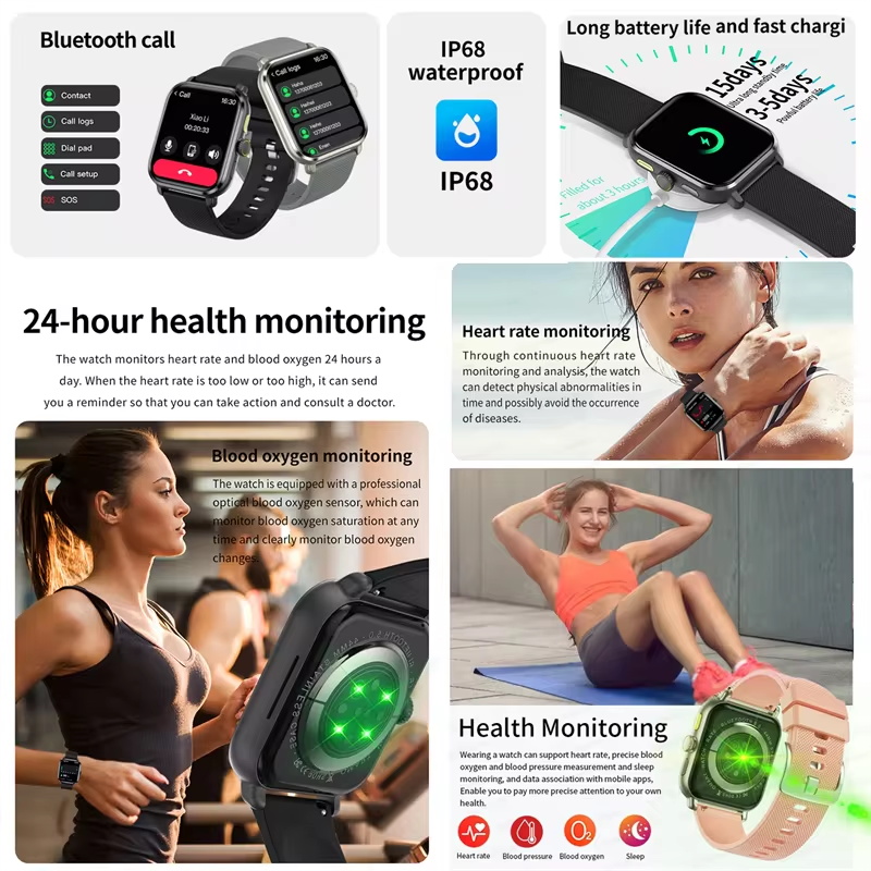 2026 New High end Sports Fitne - Smartwatch Health Watches For Men avis et prix