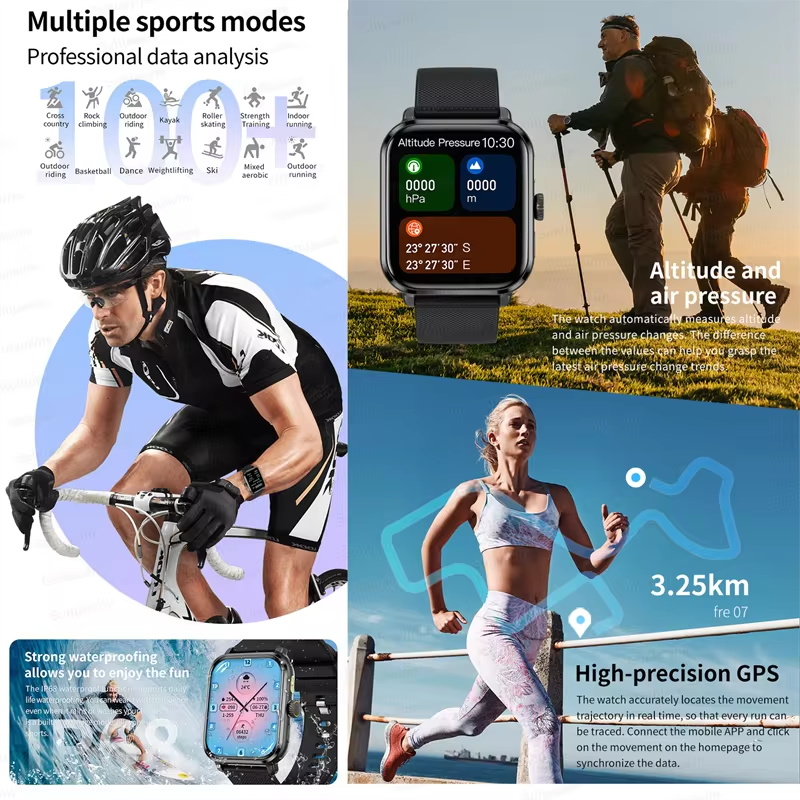 2026 New High end Sports Fitne - Smartwatch Health Watches For Men avis et prix