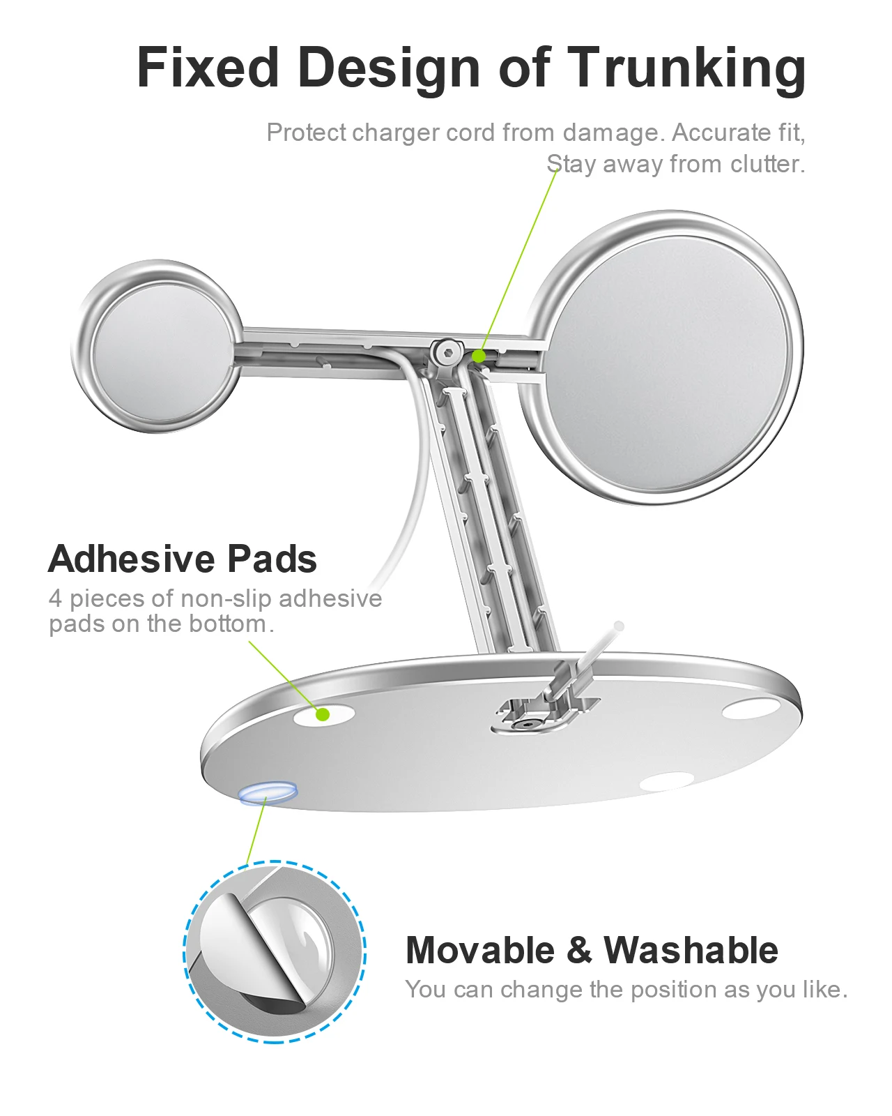 EWA 2-in-1 Desktop Phone Stand - Watch Es avis et prix