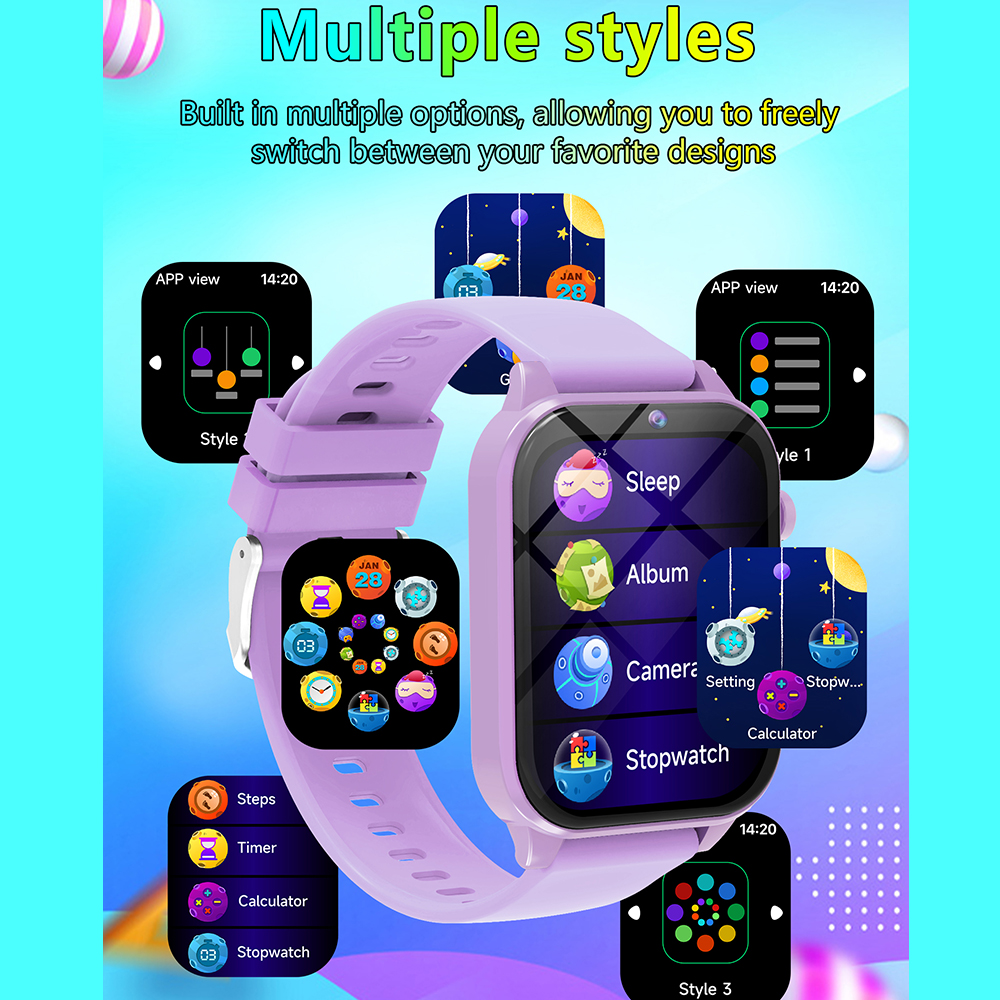 Game Smart Watch Kids 18 Fun G - Smartwatch Watches For Kid Boy With Alarm avis et prix
