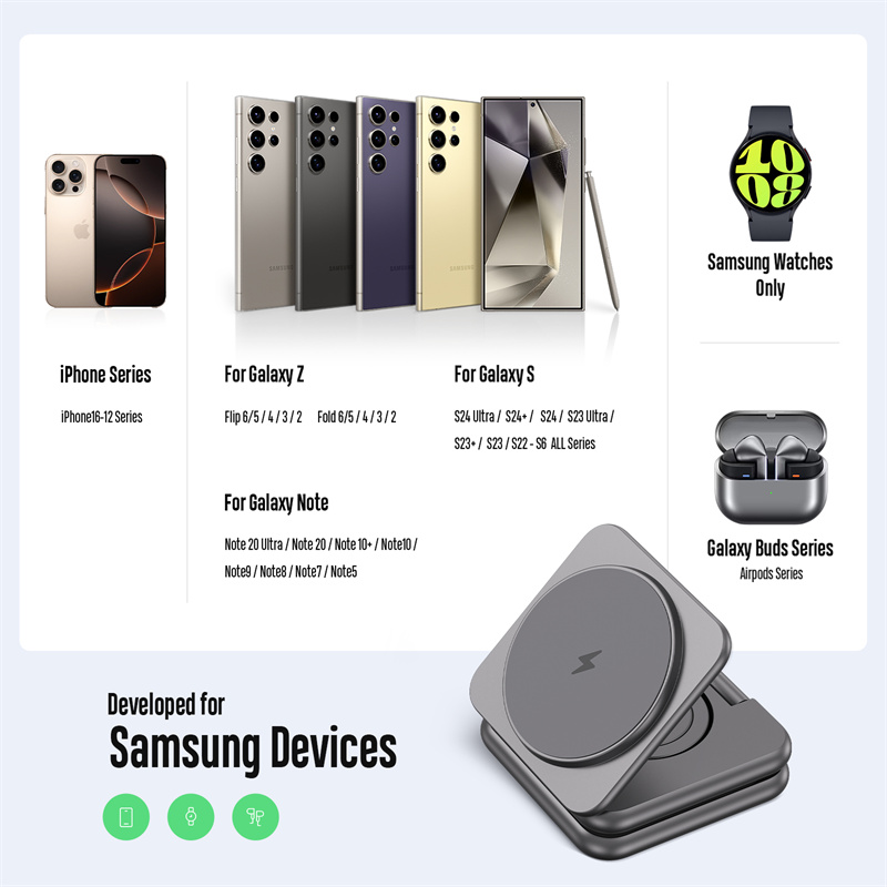 KUXIU Wireless Charger for Sam - Watches Smartwatch Samsung avis et prix
