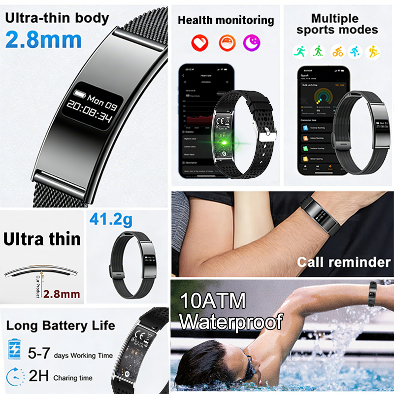 New Sport Smart Bracelet Men F - Smartwatch Health Watches For Men avis et prix