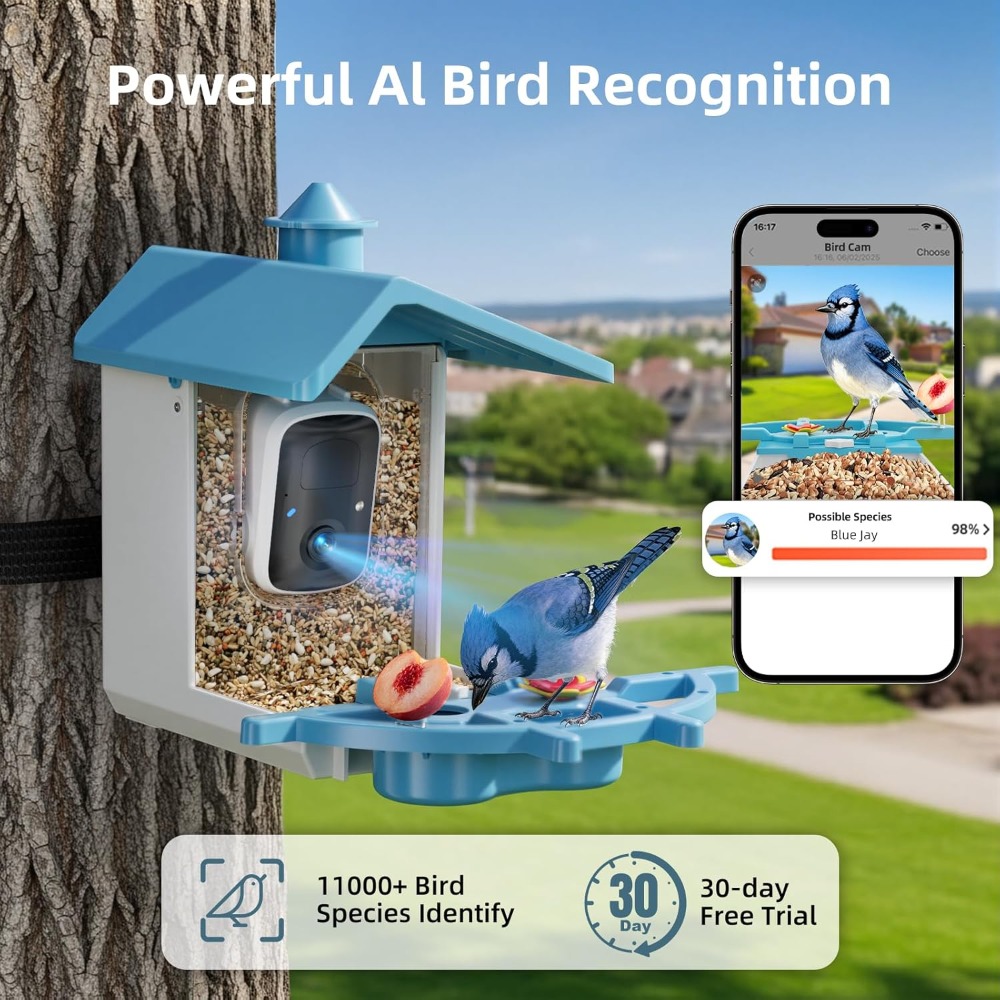 Bird Feeder with Camera for Ou - Watch Es avis et prix