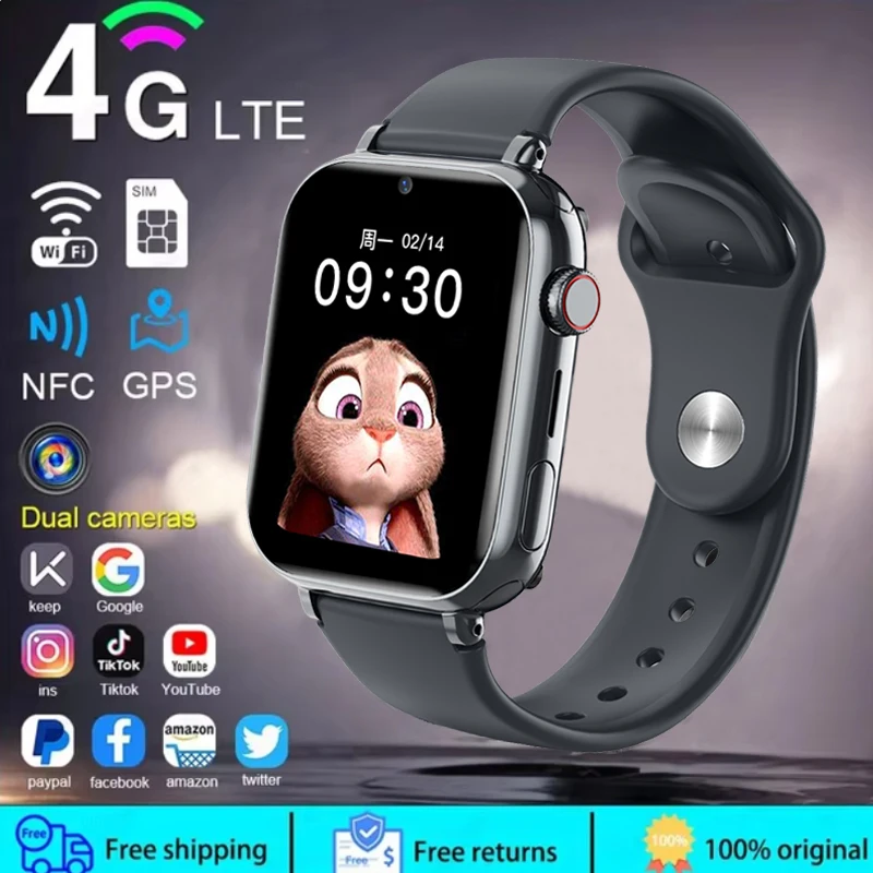2025 Smart Watch Kids LBS Loca - Smartwatch Watches For Kid Boy With Alarm avis et prix