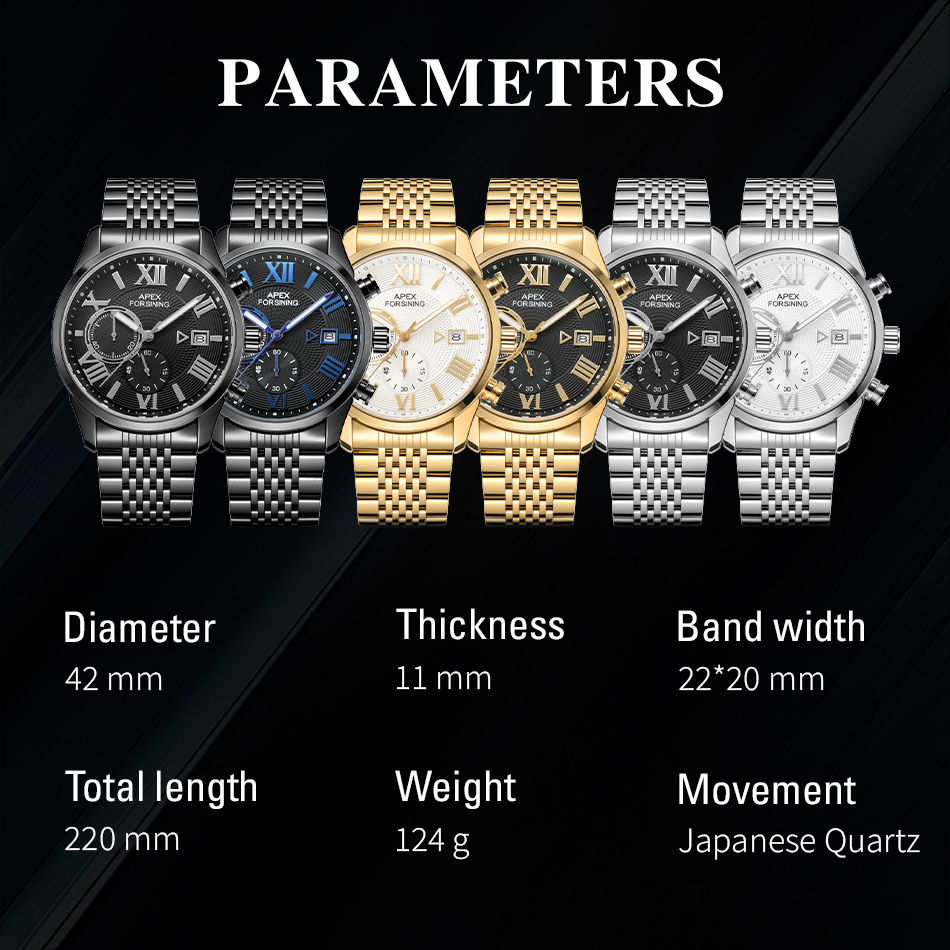 Forsining AF2502S Luxury Brand - Smartwatch Watches Brands For Men avis et prix