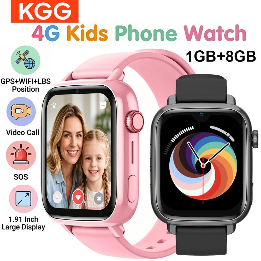 Smart Watch Kids 4G GPS WiFi P - Smartwatch Watches For Kid Boy With Alarm avis et prix