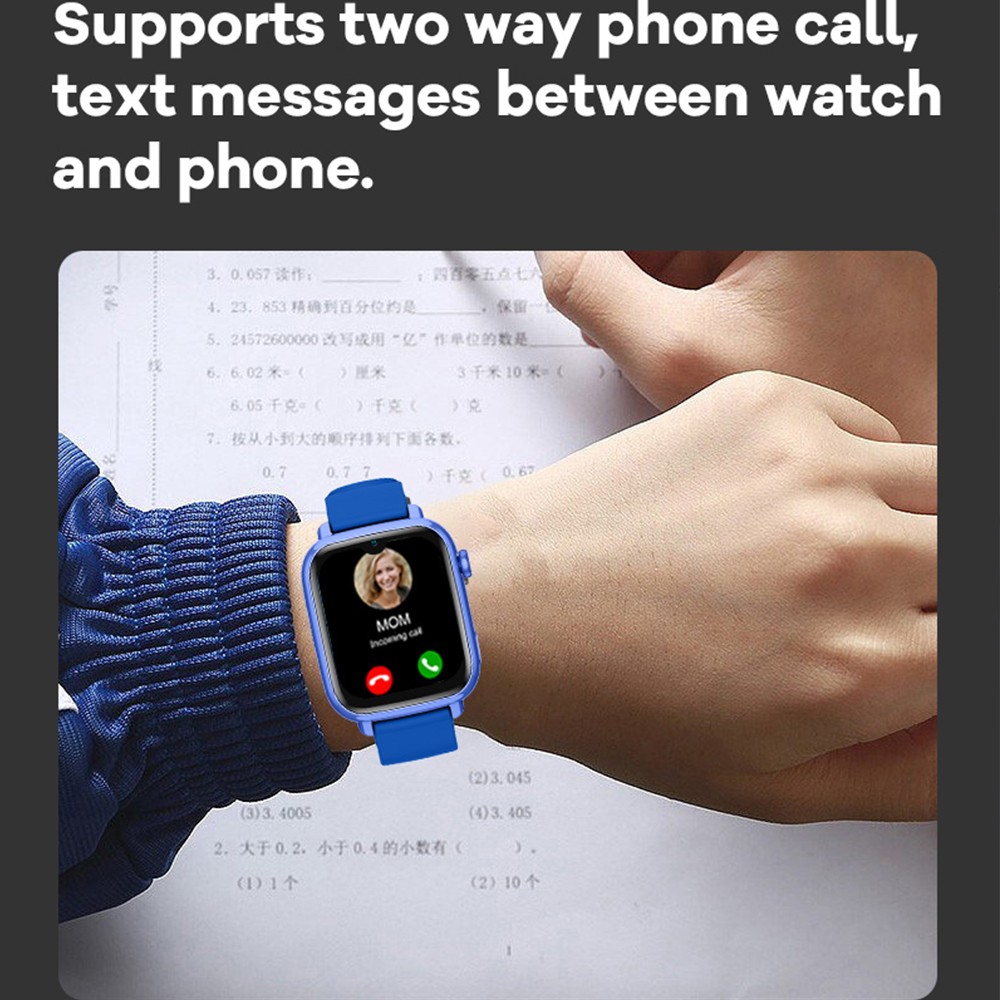 Smart Watch Kids 4G GPS WiFi P - Smartwatch Watches For Kid Boy With Alarm avis et prix
