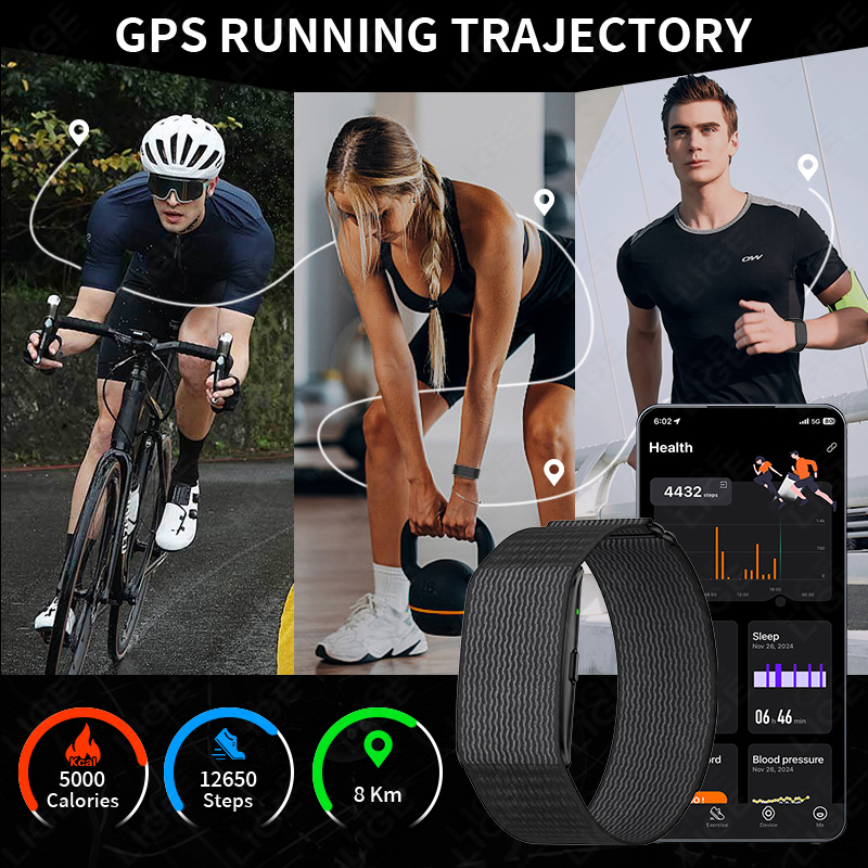 LIGE NO Screen Smart Wristband - Smartwatch Health Watches For Men avis et prix
