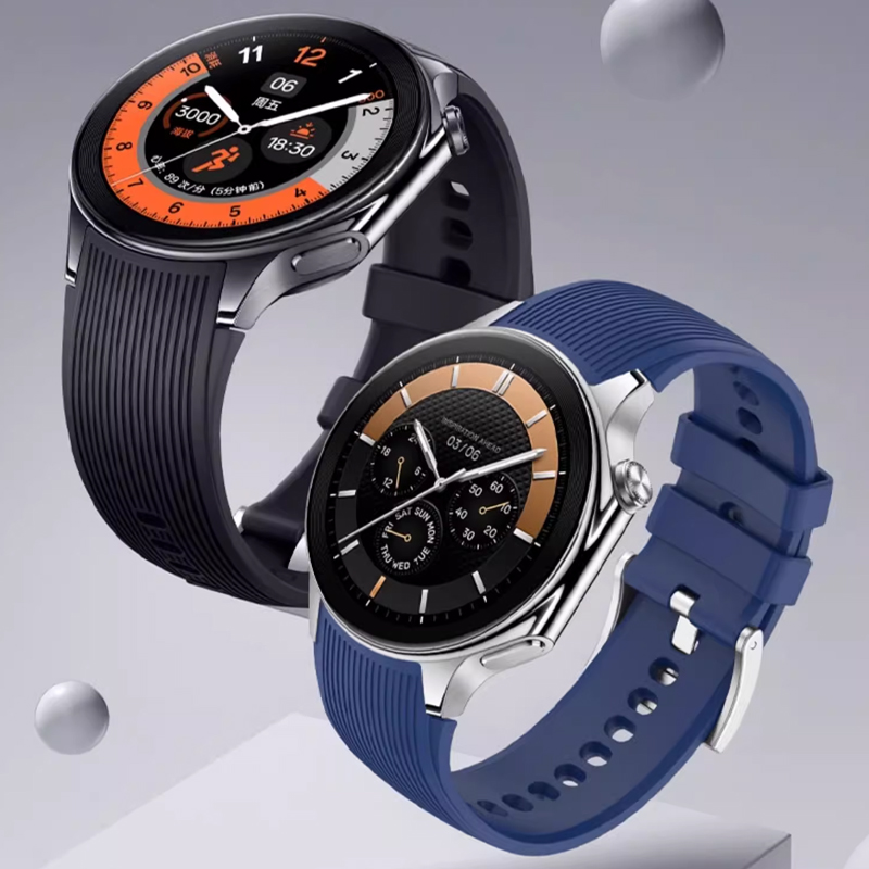 No Gap Silicone Watchband For  - Smartwatch Oppo Watch avis et prix