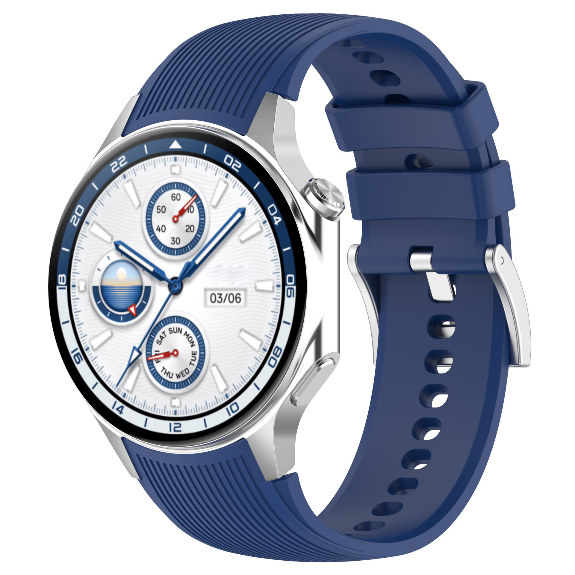 No Gap Silicone Watchband For  - Smartwatch Oppo Watch avis et prix