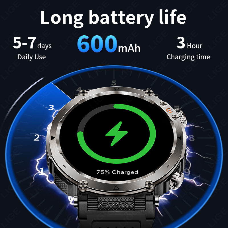 New Military Outdoor Smartwatc - Watch Smartwatch avis et prix