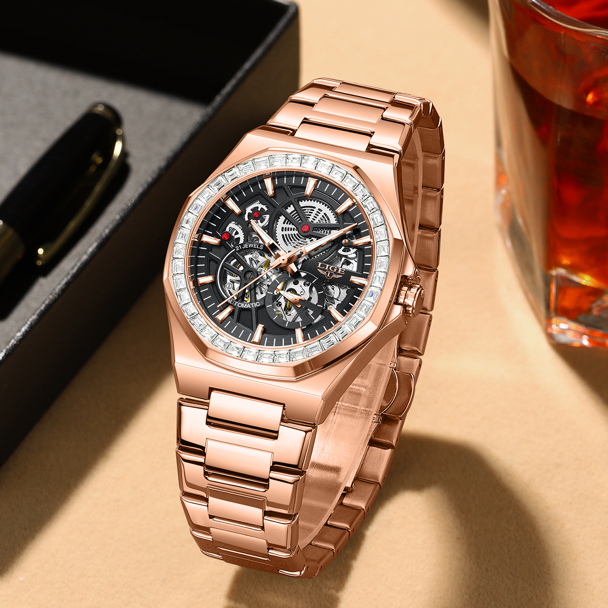LIGE Original Design Mechanica - Watch Es avis et prix