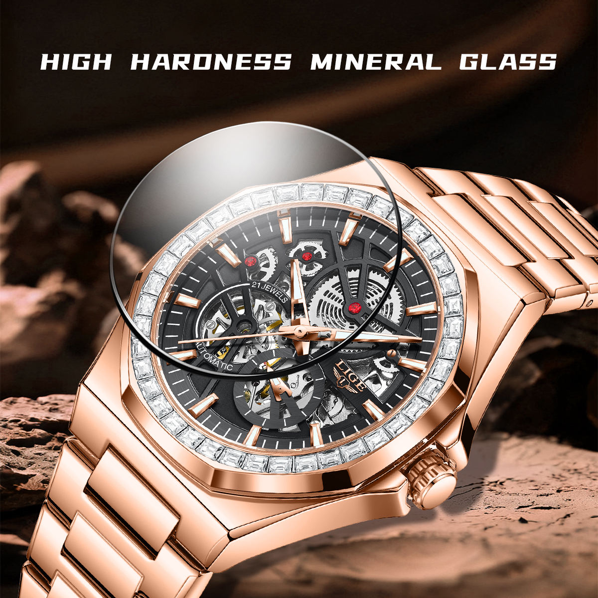 LIGE Original Design Mechanica - Watch Es avis et prix
