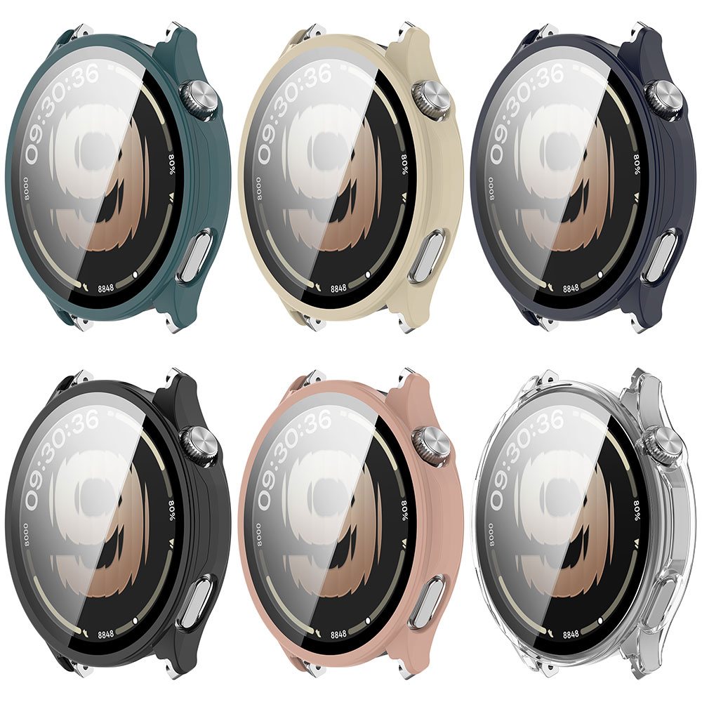 PC Case+Glass film for OPPO Wa - Smartwatch Oppo Watch avis et prix