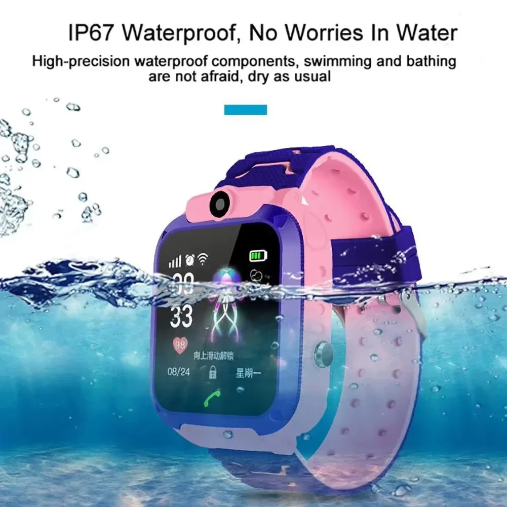 Lenovo 2026 5G Waterproof Smar - Smartwatch Watches For Kid Boy With Alarm avis et prix