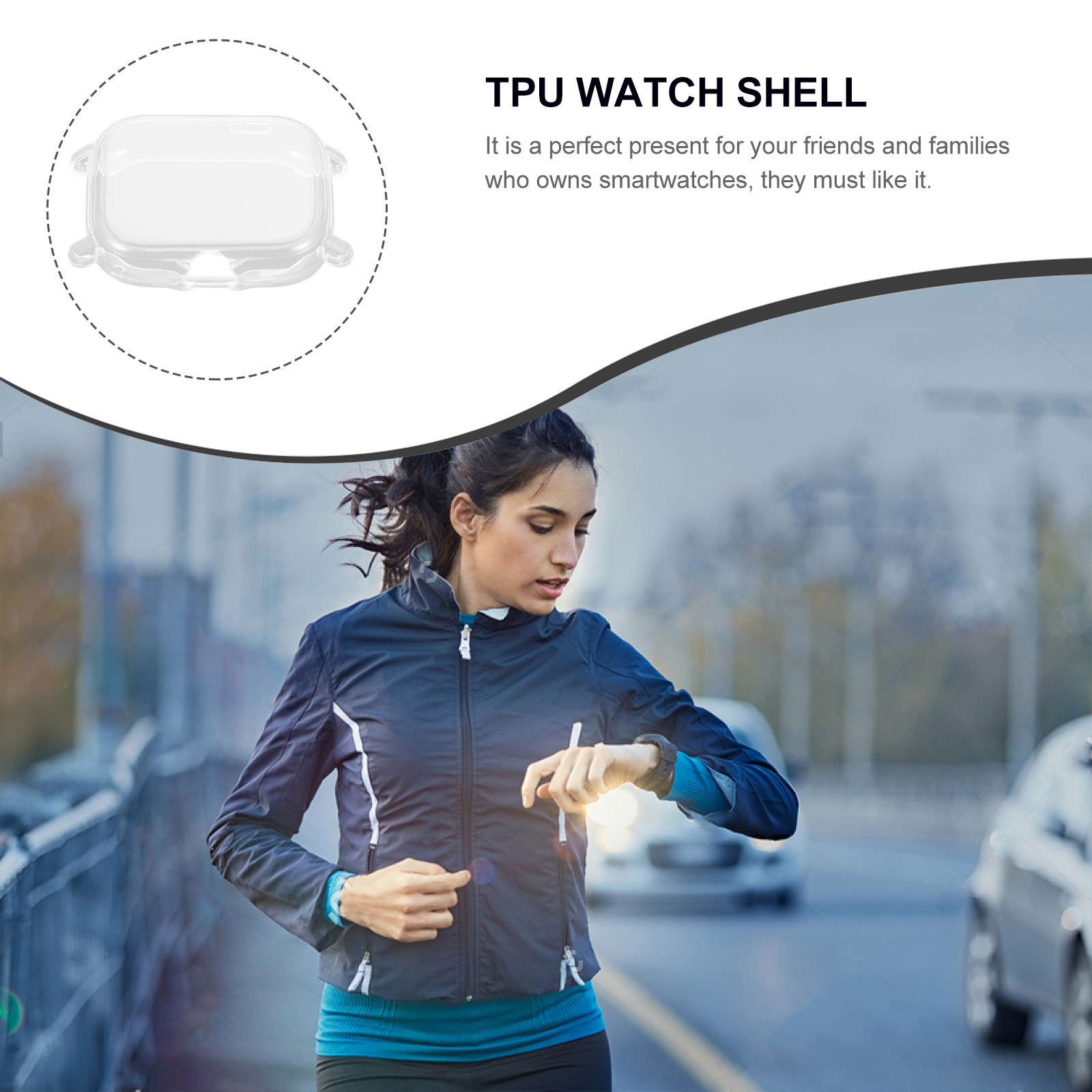 3Pcs Tpu Smartwatch Protective - Smartwatch I Watches avis et prix