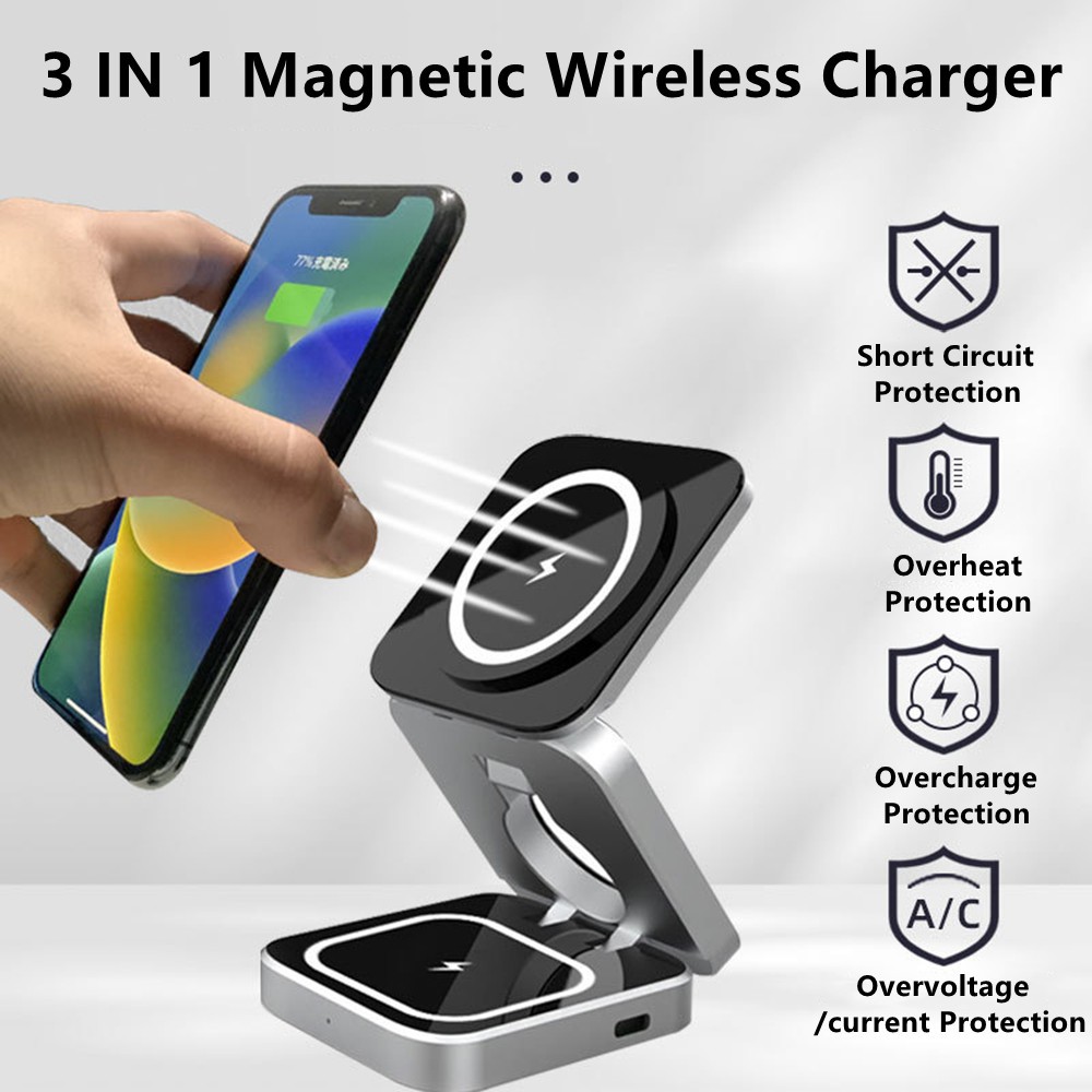 Foldable Magnetic Wireless Cha - Watches Smartwatch Samsung avis et prix
