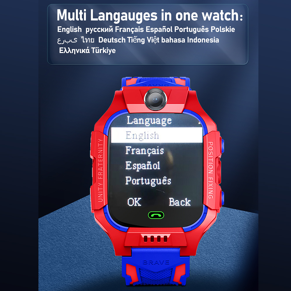 Smart Watch Kids 2G Postion Tr - Smartwatch Watches For Kid Boy With Alarm avis et prix