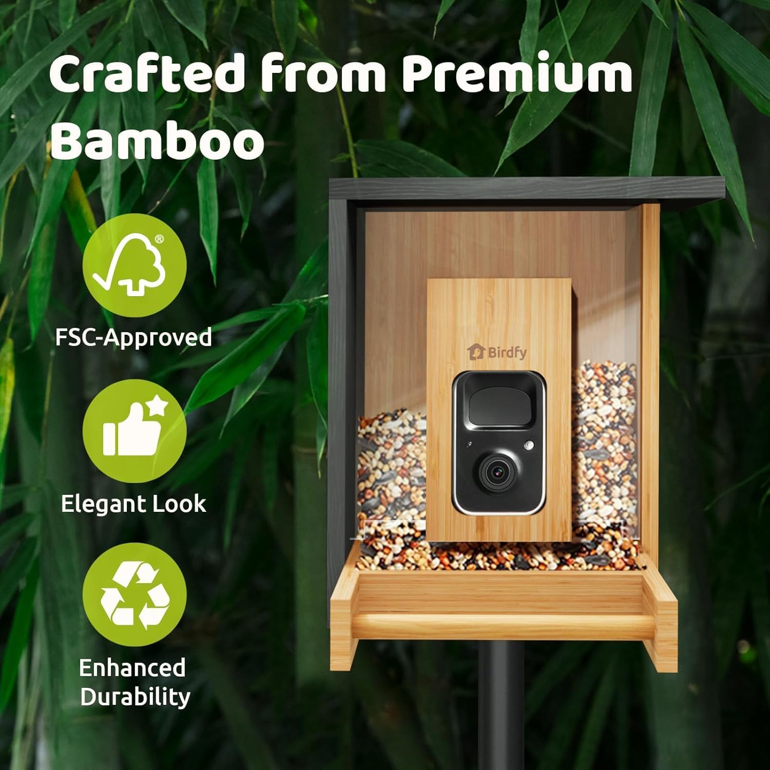 Smart Bird Feeder with Camera, - Watch Smartwatch avis et prix