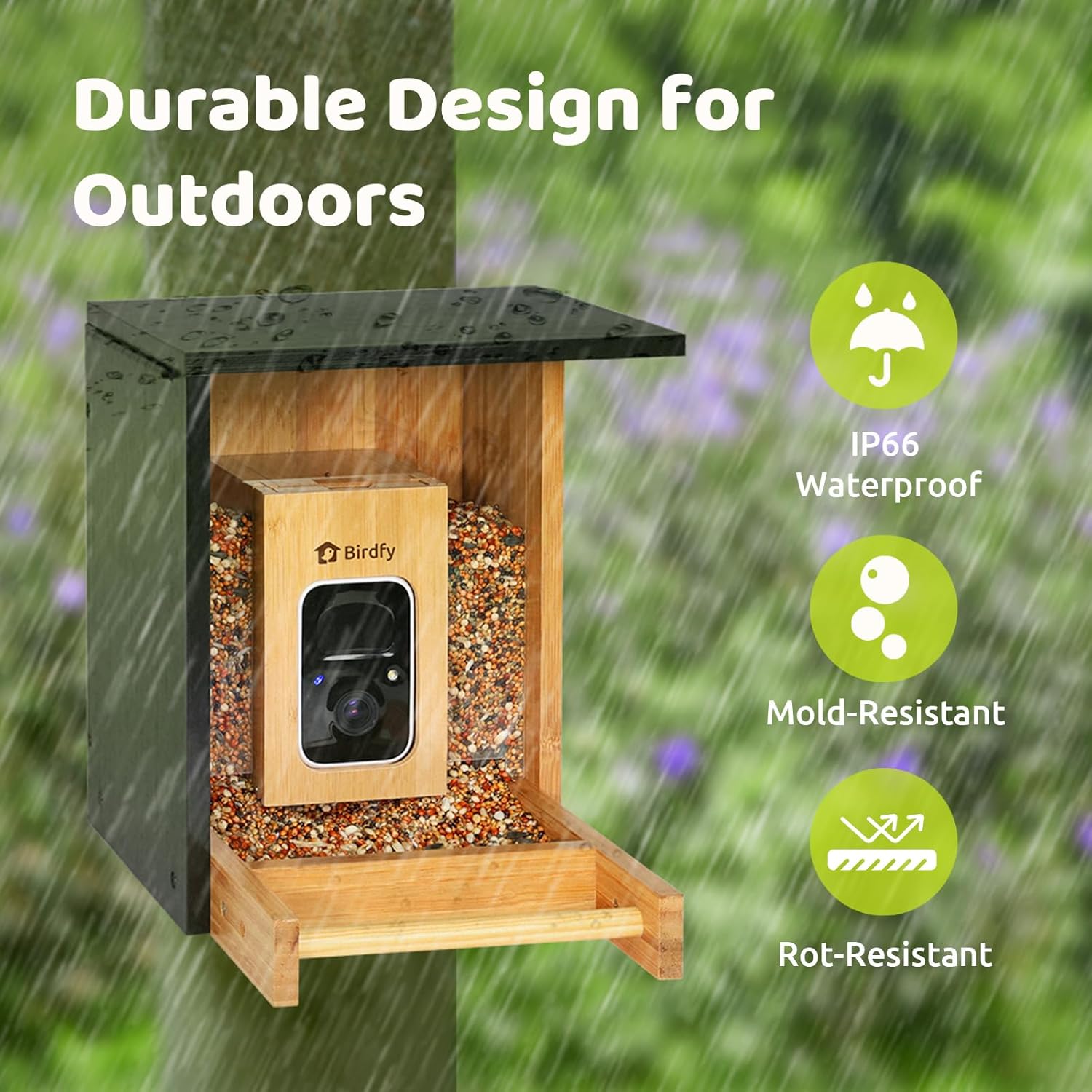 Smart Bird Feeder with Camera, - Watch Smartwatch avis et prix