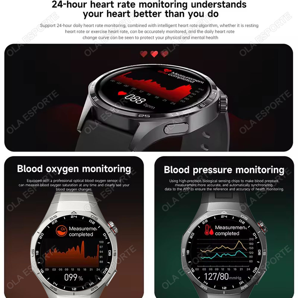 2026 Watch 5 Pro GPS Track Sma - Smartwatch Health Watches For Men avis et prix