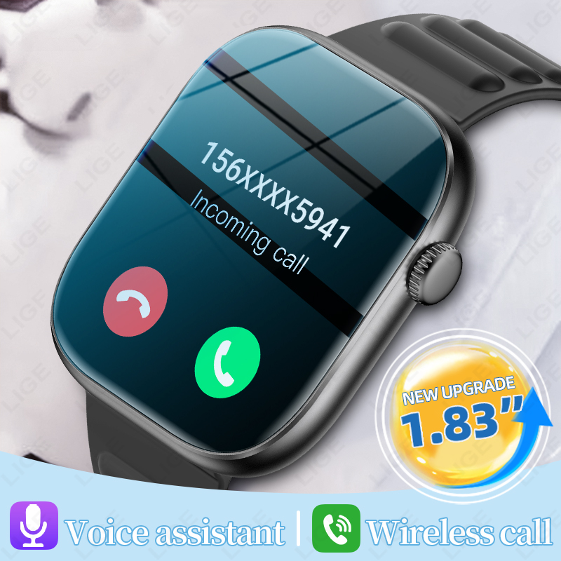 LIGE Smart Watch Man 1.83” HD  - Smartwatch Nothing Watches avis et prix