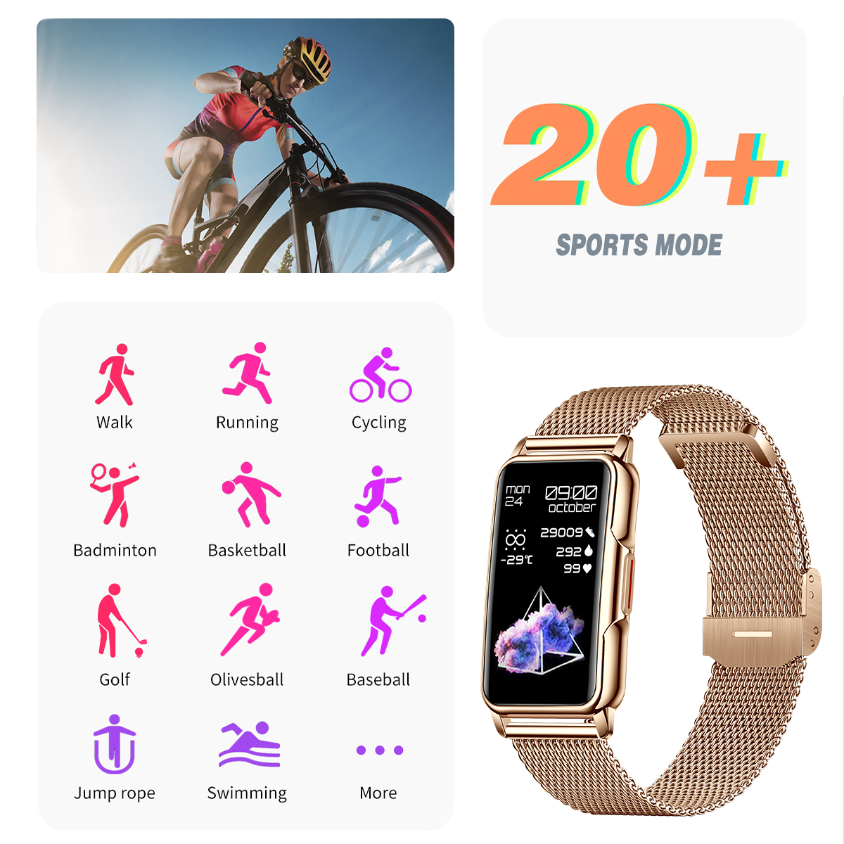 LIGE Smart Watch Men Women Fit - Smartwatch Watches For Men avis et prix