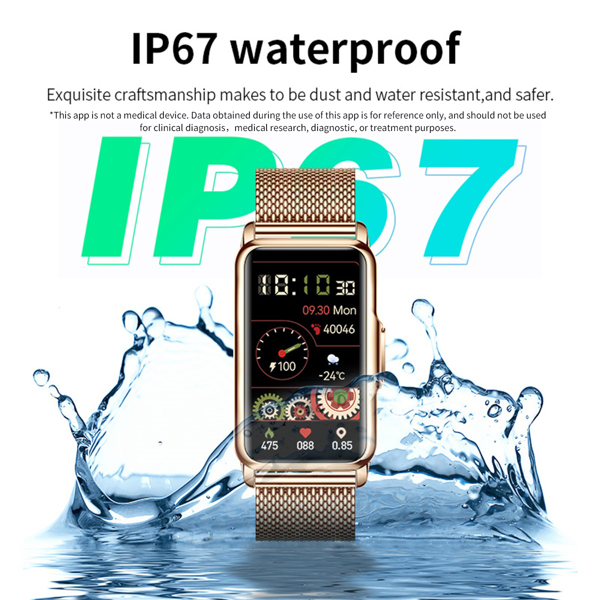 LIGE Smart Watch Men Women Fit - Smartwatch Watches For Men avis et prix
