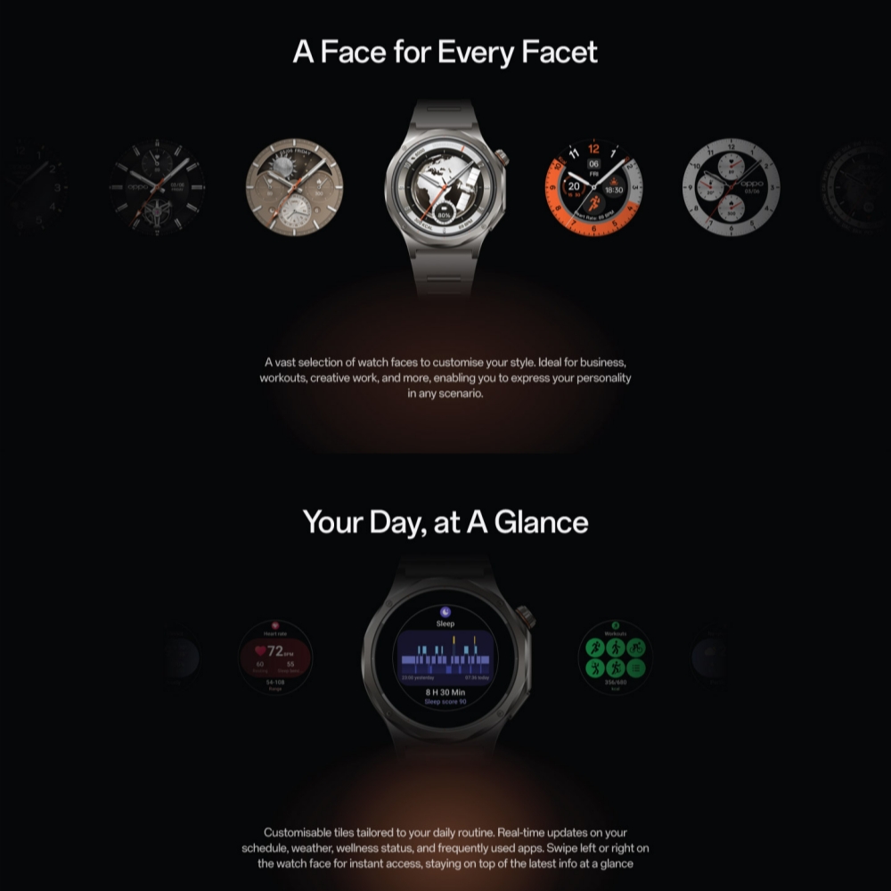 Smart Watch OPPO Watch X3 Glob - Smartwatch Oppo Watch avis et prix